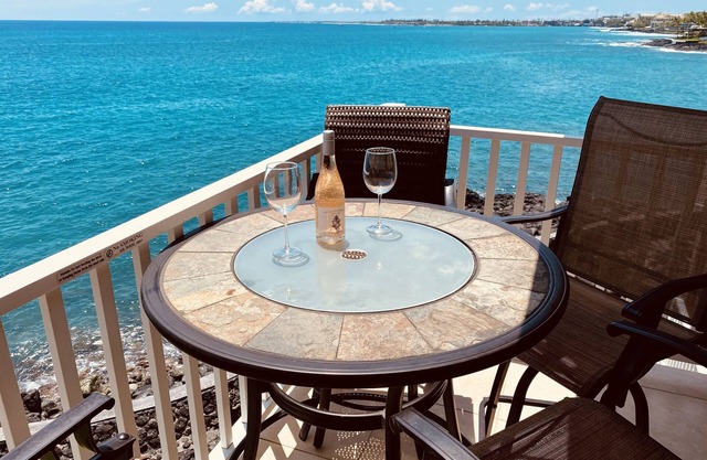 Another Day in Paradise with Spectacular Oceanfront View of Kailua Bay