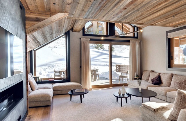 Antarès NAOS 203D - huge duplex luxury apartment ski in/ski out