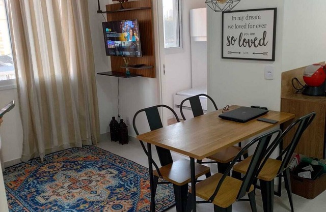 Apartamento em Santo Amaro a 700m da Estação Joao Dias
