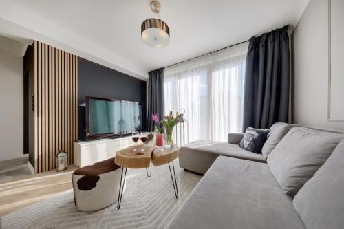 Apartament Heaven 115 m2 -3 eleganckie sypialnie -wanna w pokoju