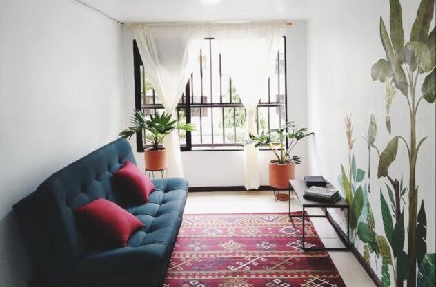 Apartamento amplio y tranquilo cerca a Graffitour