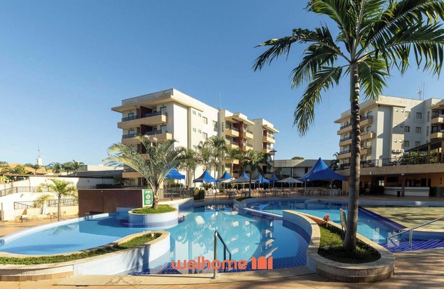 Apartamento e lazer completo em Caldas Novas