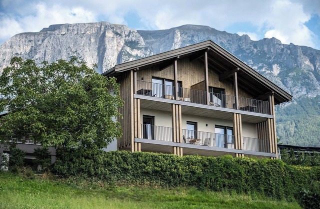 Apartment 1 with a unique panoramic view surrounded by greenery