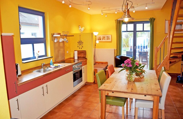 Apartment 4 Nixenhus with terrace - Vacation apartments on the Baltic Sea beach with