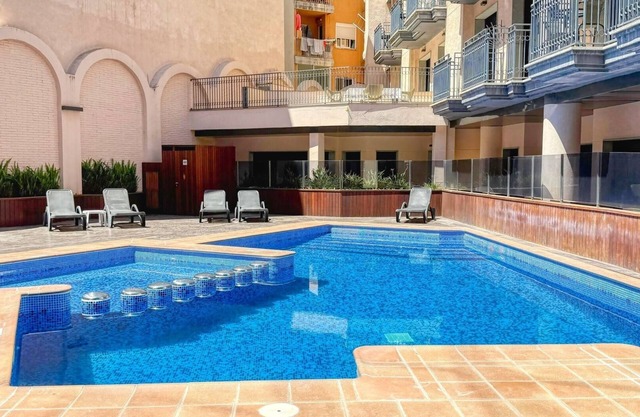 Apartment 'Costacabana - Dali' with Shared Pool, Balcony and Wi-Fi