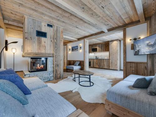 Appartement 6 pers. avec terrasse près des pistes, cheminée et parking, Val d'Isère - FR-1-567-111