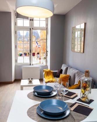 Appartement charmant Charleville-Mézières 45m² Vue sur la ville