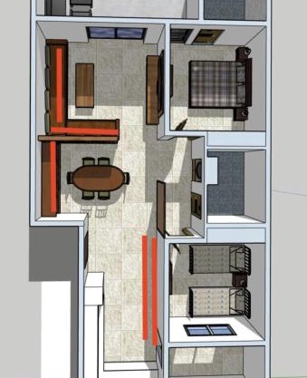 Appartement T3 Luxe