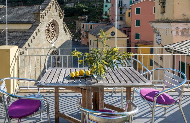 Apt. Casa Duomo - Arbaspàa - Large apartment with terrace in Manarola