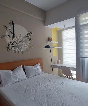 Apt Vasanta Innopark Studio 54R4 Tema Modern dgn Kolam Renang, Onsen, Disney Hotstar dan Netflix