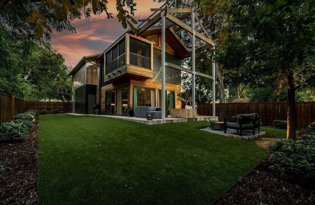 Architecturally unique luxury home in Dallas