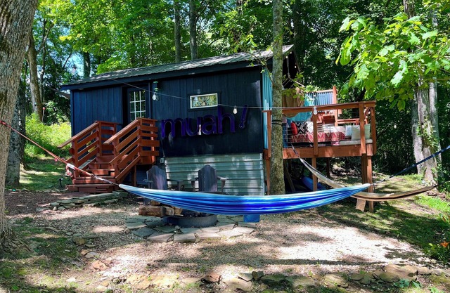 Artist Cabin On the River, Sparta! #hiking #waterfalls