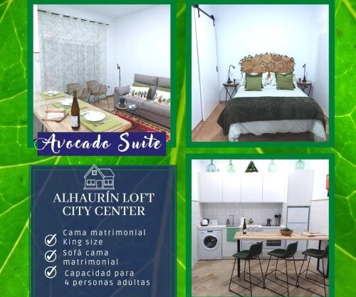 Avocado Suite by Alhaurín Loft City Center