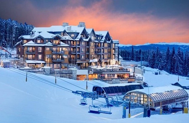 Awesome new resort at base of Peak 8 at Breckenridge.