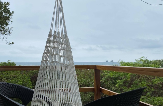 Ayampe Beach Front Villa, ocean view.