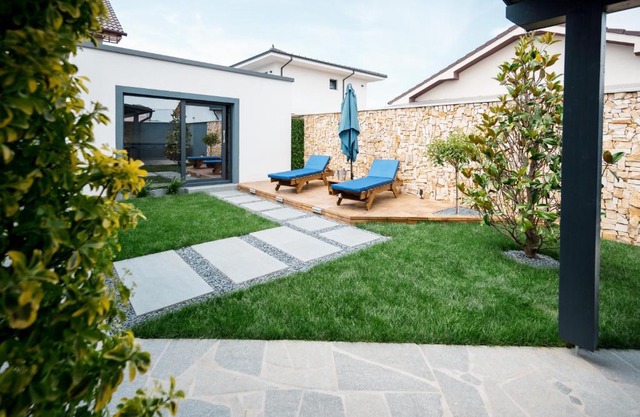 Backyard Jacuzzi House