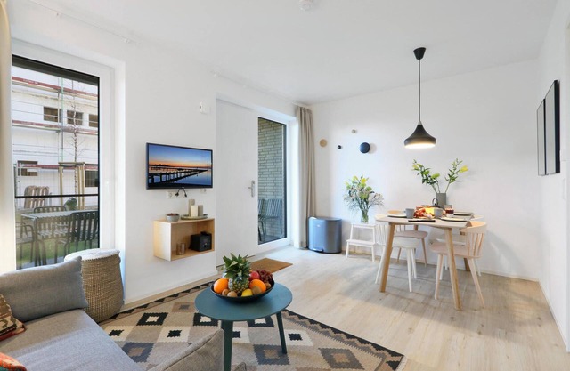 Beach front apartment