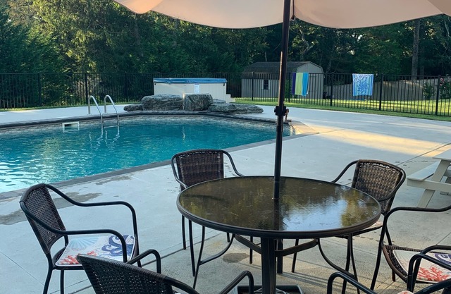 Beach Home with Private Oversized Pool, Beach Passes, Game Room and Hot Tub!