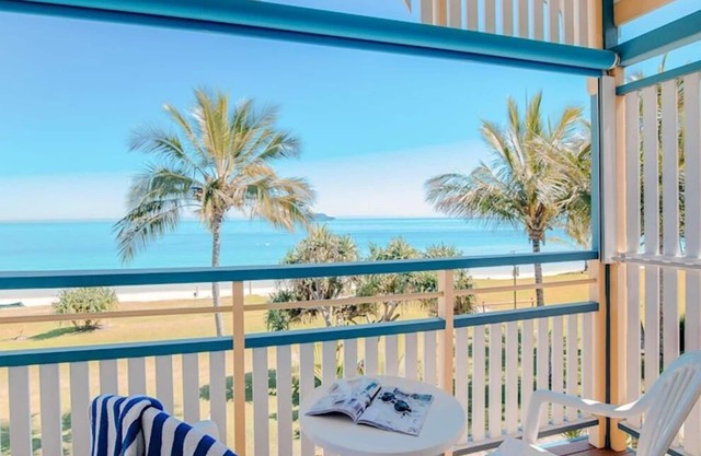 Beachfront multi level Island Villa