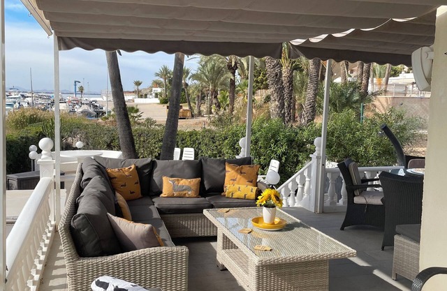 Beachfront Villa in La Manga Mar Menor. 2/3 Bedrooms, 2 Bathrooms.