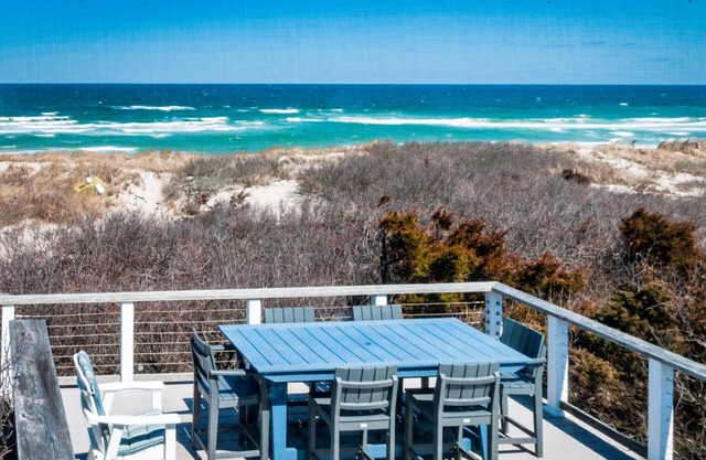 Beachside Bliss with Skylights & Fireplace