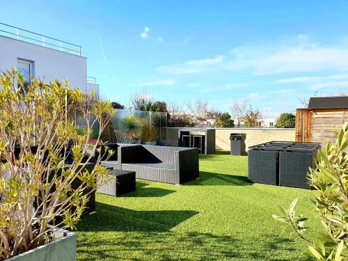 Beau Duplex à Nanterre F4 grande terrasse