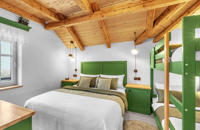 Beautiful apartment for 6 people with WIFI, TV and parking