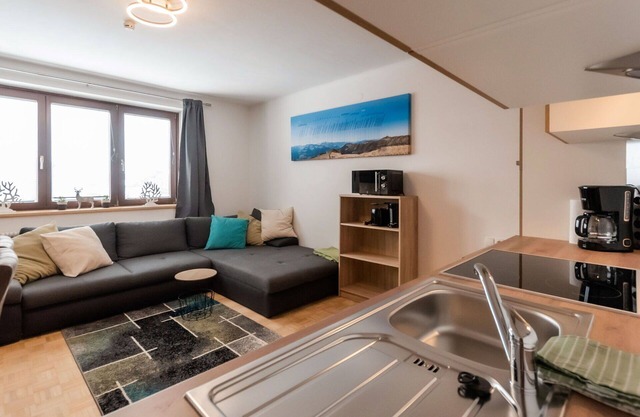 Beautiful apartment for 4 people with WIFI, TV, balcony and panoramic view