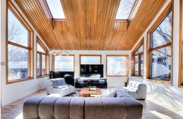 Beautiful modern rustic villa with indoor heated pool.