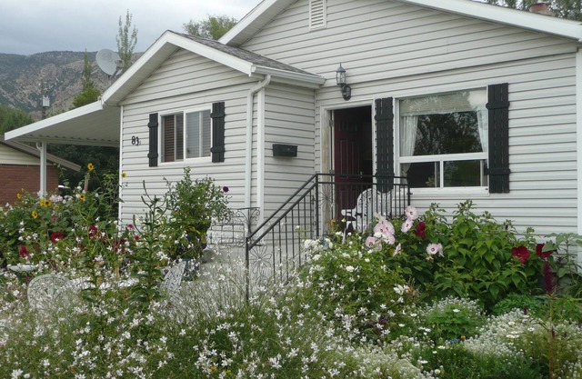 Beautiful small Garden Surrounding This Little Home. Clean and Comfortable.