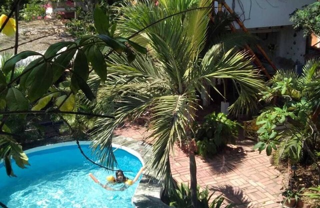 Beautiful Tropical Place and Ocean front on the coast of Ecuador