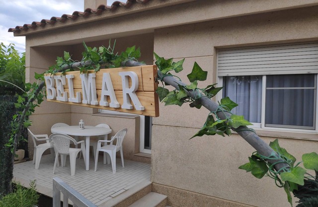 "Belmar"@MARISOL: 400m to the beach, private pool, A/C, WiFi, dog beach