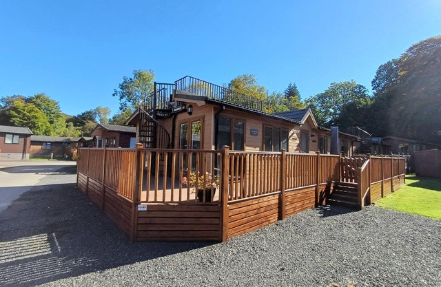Betteridge View Lodge - a holiday lodge that sleeps 6 guests in 3 bedrooms
