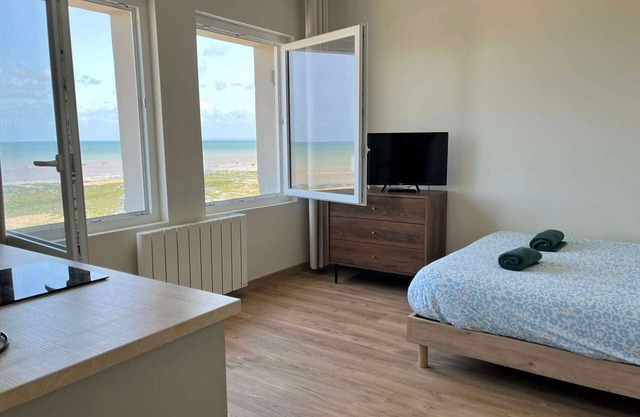 Bleu Langrune - Sea view studio