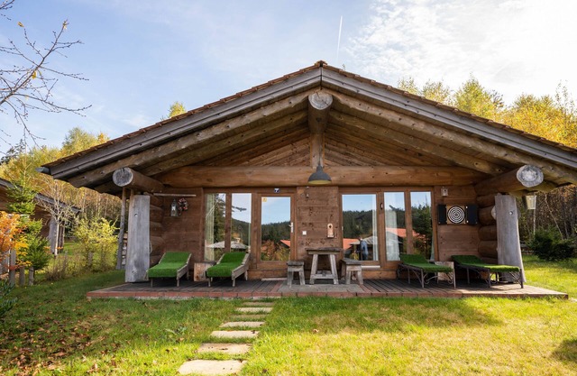 Blockhaus 7 - Blockhaus mit Sauna im Bayrischen Wald
