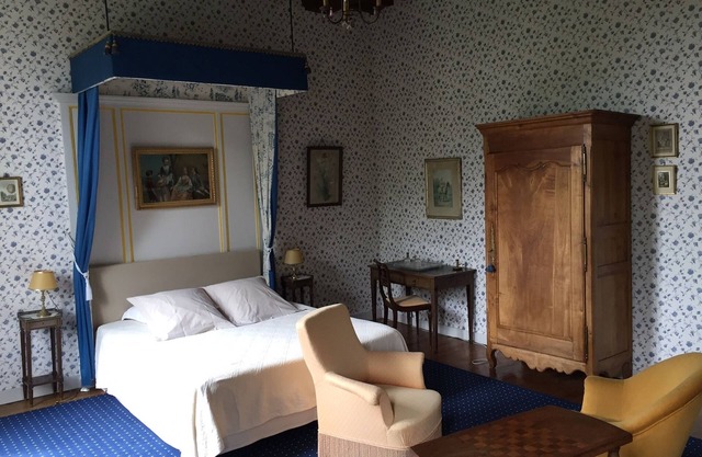 Blue room Le Château d'Asnières en Bessin - Omaha Beach