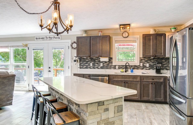 Boat, Swim & Unwind: Waterfront Norris Lake Home!