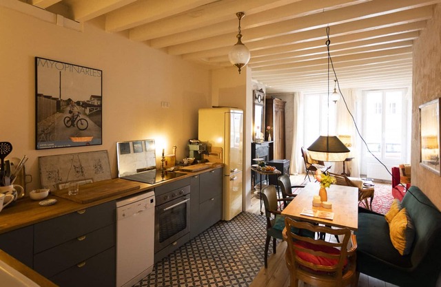 Bohemian-chic village house in the heart of Colette village