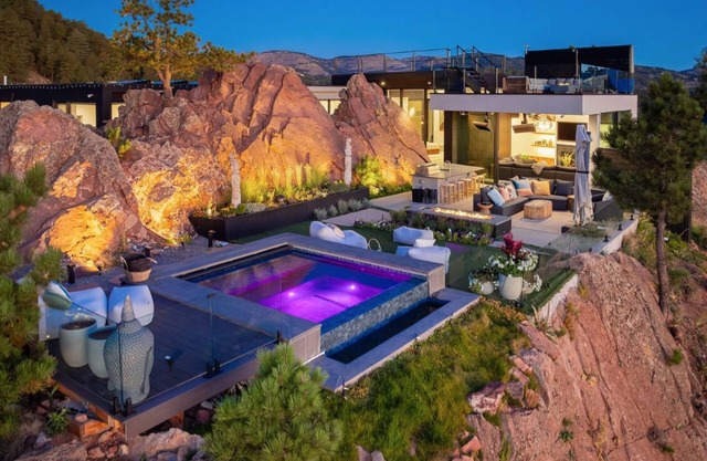 Boulder Flatirons Mansion