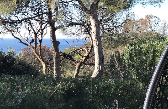 Breathtaking view of Almanarre, Giens, the islands of Porquerolles and Port-Cros