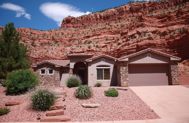 Breathtaking View of Red Cliffs