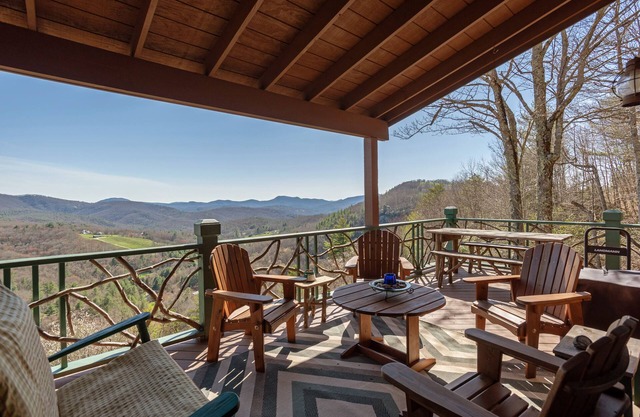 Breathtaking Views from this amazing mountain getaway