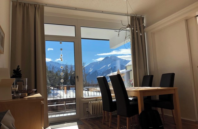 Bright 2-room apartment with terrace and beautiful view