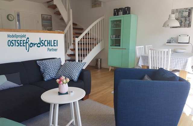 Bright apartment in the Baltic Sea resort of Schönhagen in the holiday region Baltic Sea/Schlei