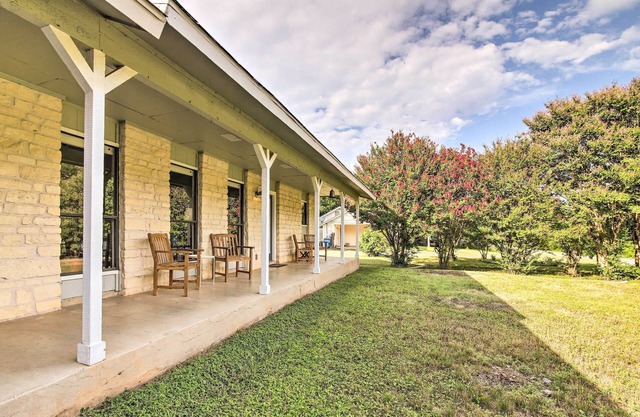 Bright Jonestown Retreat w/Yard & Porch!