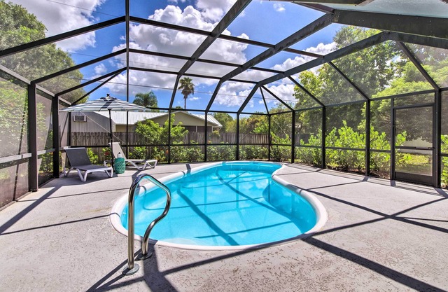 Bright Sebastian Home w/Pool ~ 7 Mi to Beach!