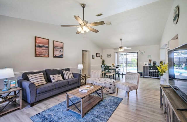 Bright Sebastian Home with Pool about 7 Mi to Beach!