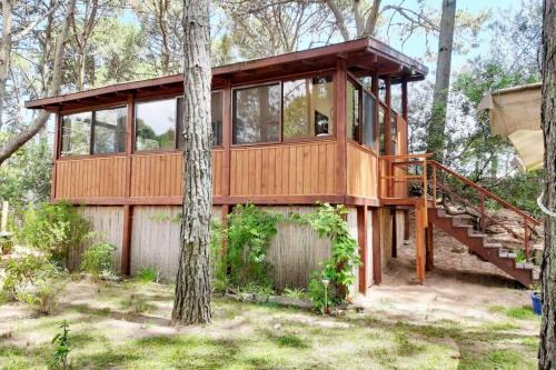 Cabaña, separates Gästehaus mit Pool und Garten