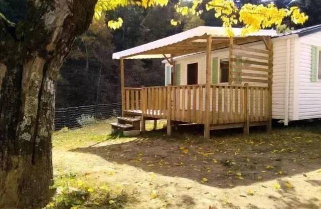Camping maeva Escapades Coeur d'Ardèche * - Mobile Home 3 Rooms 4 People + TV