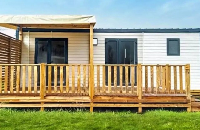 Camping La Grande Métairie* - Comfort XL mobile home 3 rooms 4 people Air-conditioned